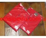 Красные спортивные сфитера Umbro